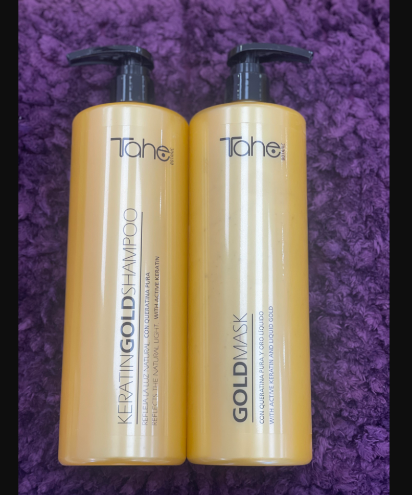 Kertian Gold shampoo and Mask SET